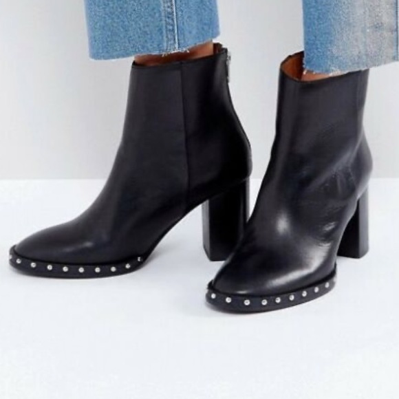 Allsaints Inez Studded Boots - 39 - Picture 1 of 9